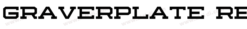 Graverplate Regular字体转换 Graverplate Regular字体转换